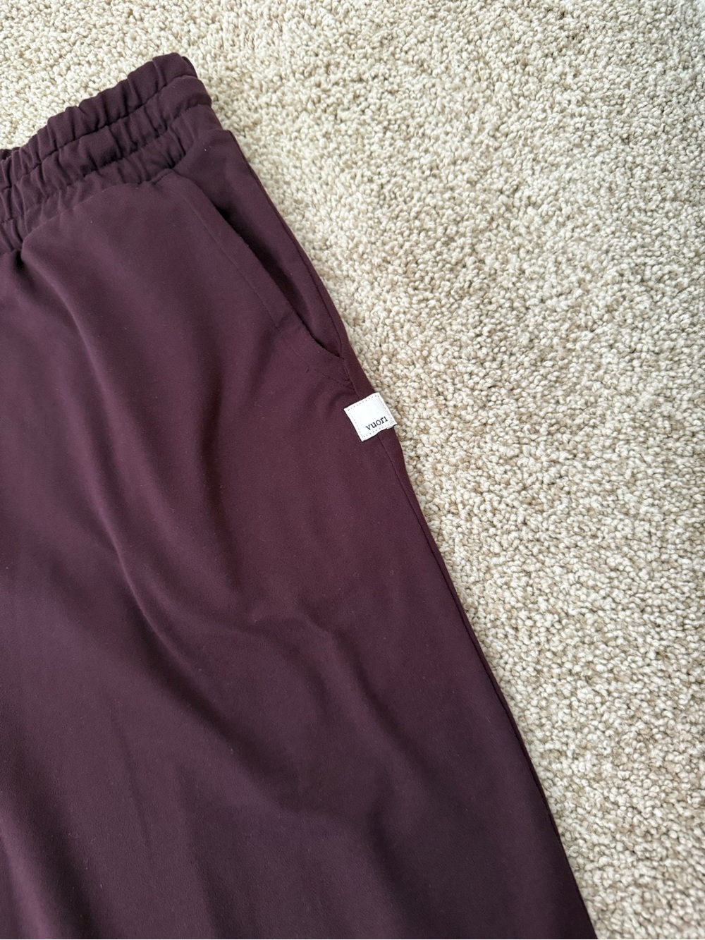 Vuori Halo Essential Wideleg Pant Size M - Picture 3 of 5